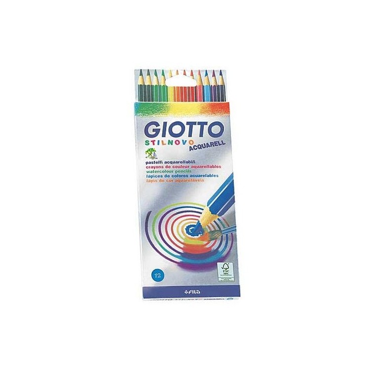 Giotto 12 Aquarell Colored Pencils