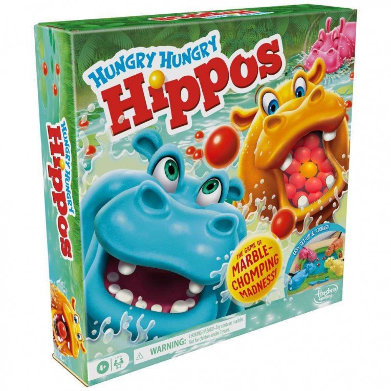 Board Game Hungry Hungry Hippos (F8815)