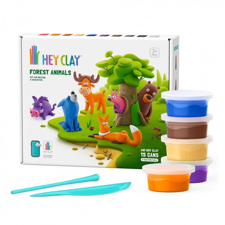 Hey Clay Forest Animals (15022)