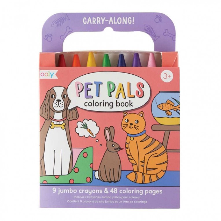 Ooly Carry Along Coloring Book with...