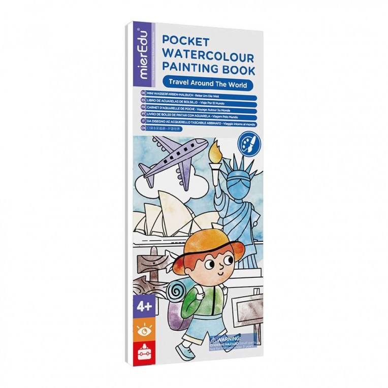 mierEdu Pocket Watercolouring Book...