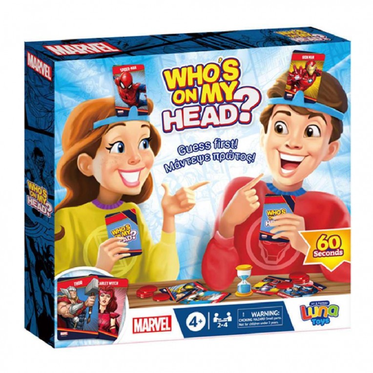 Board Game Who Is On The Head Marvel...