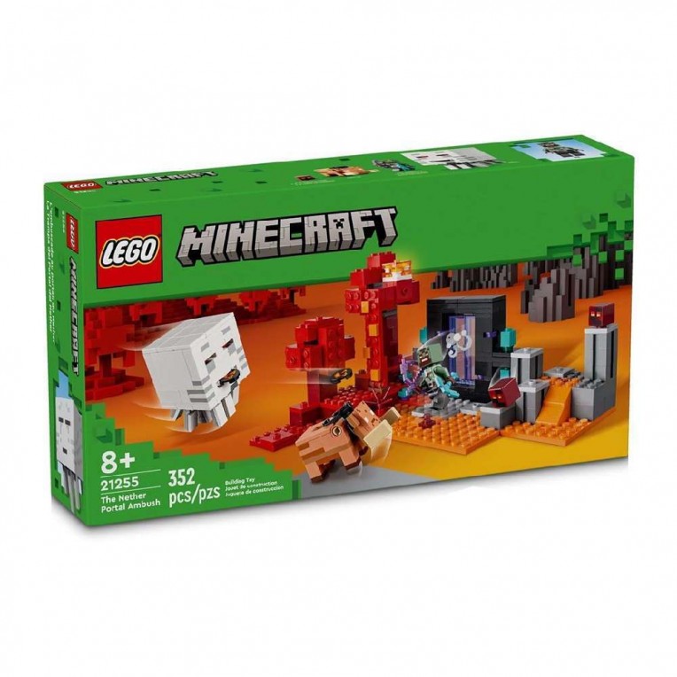 LEGO Minecraft The NeTher Portal...