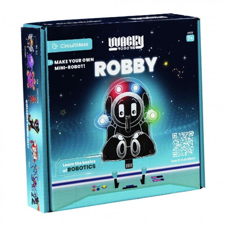 CircuitMess Wacky Robots Robby DIY...