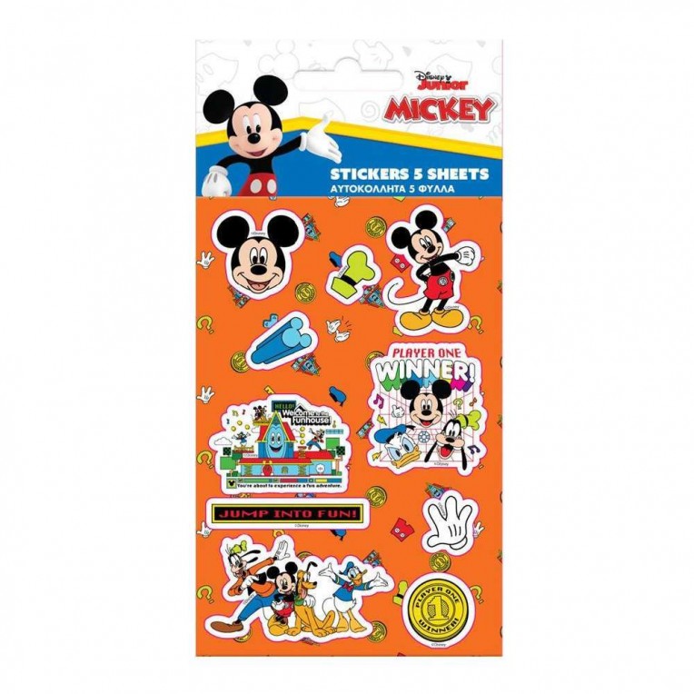Αυτοκόλλητα Disney Mickey Mouse 5φ....