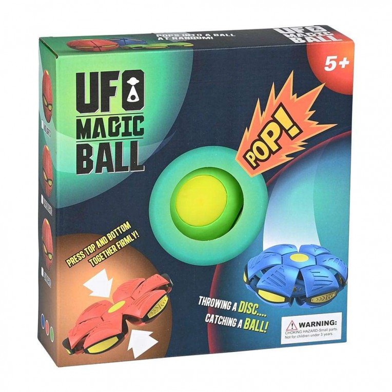 UFO Magic Ball με 3 Φώτα - 3 Σχέδια...