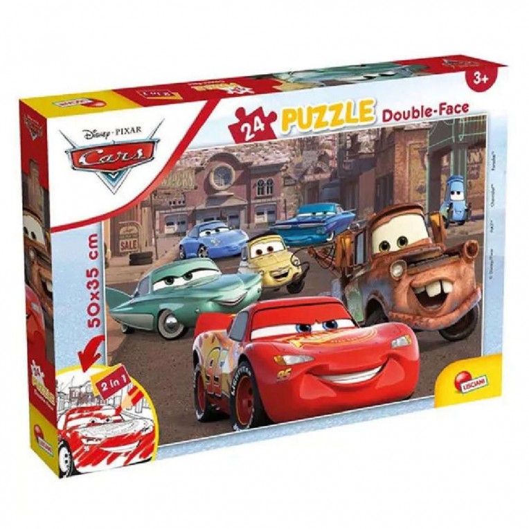 Lisciani Puzzle Double-Face Cars 24...